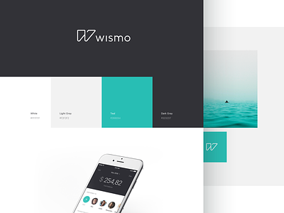 wismo visual identity app banking behance brand branding design financial fintech identity logo ui