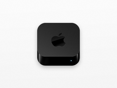 Apple TV - App Icon app apple apple tv application design icon ios iphone tv