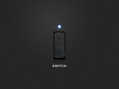 Rocker Switch [PSD] button dark grey iphone light psd rocker switch ui