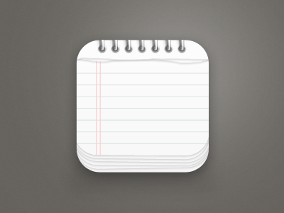 Notepad App Icon