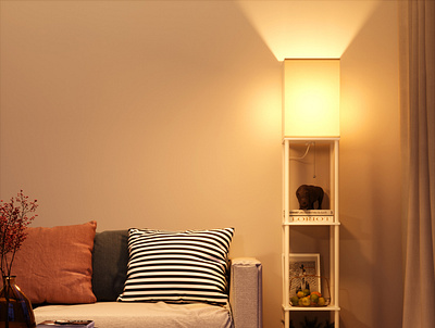 Warm Light Makes little Space Warmer design lighting