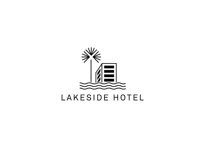 Lakeside Hotel Logo by Precious Madubuike on Dribbble