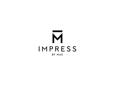 Impress By Mac branding ecommerce fashion logo logo design