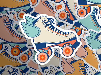 Roller Skate to Liberate Illustration