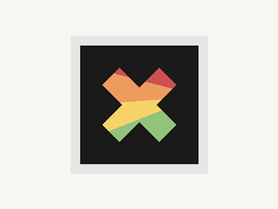 Hidden Colours colors colours geometric letter minimal x