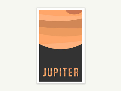 Welcome to Jupiter art graphic mars planet planets poster space vector vector art