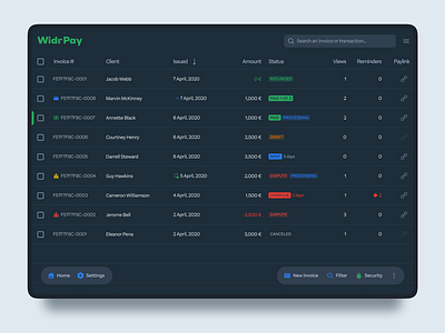 Invoices for iPad