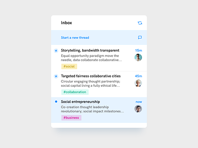 🏷 Inbox and Tags