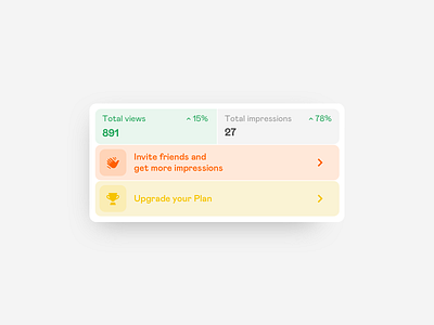 📊 Profile widget