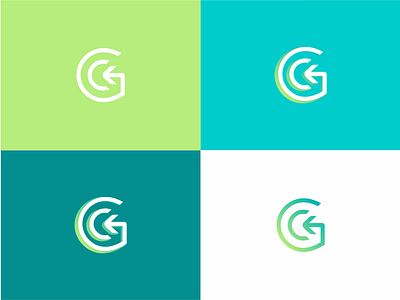 C and G monogram branding logodesign monogram recycling waste