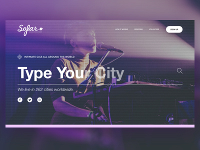 SoFar Homepage Redesign