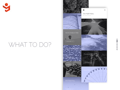 What To Do? app design graphic design logo mobile photography responsive web design