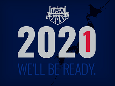 USA Swimming 2020ne Olympic Games logo 2020 2021 apparel design japan logo olympics sports swimming tokyo