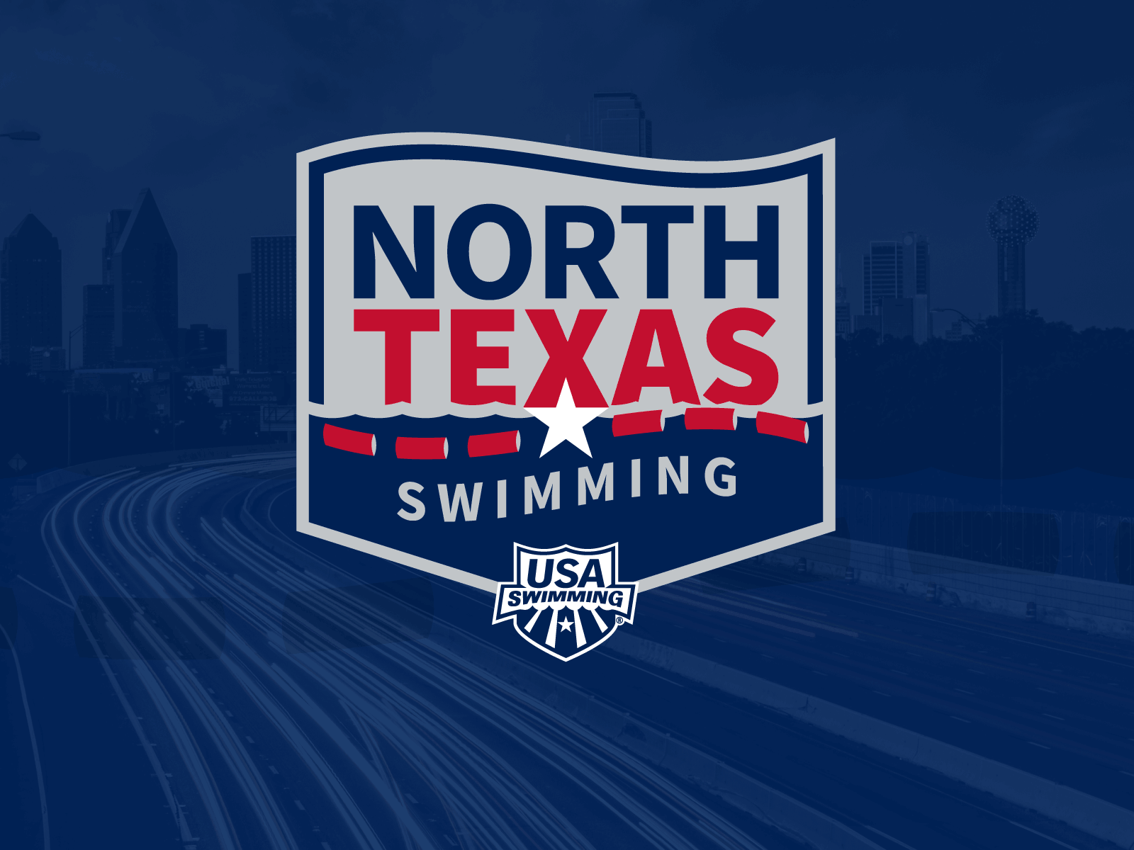 North Texas Swimming Rebrand identity design logo rebranding sports swimming