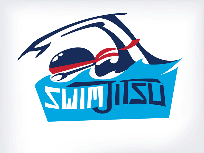 SwimJitsu Logo and Icons icons obstacle course sports swimming water