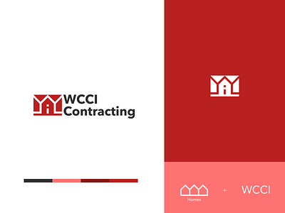 Contracting branding construction contracting design icon logo vector
