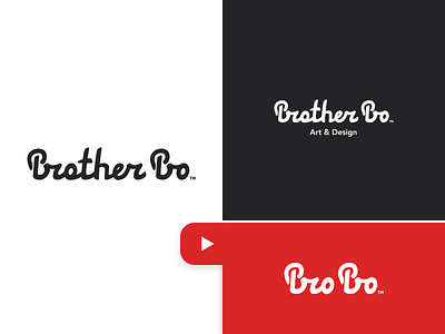 Brother Bo art branding brother design logo typography vector