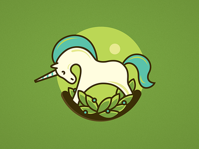 Unicorn in the Moon. children cyrillic design kids logo logotype unicorn