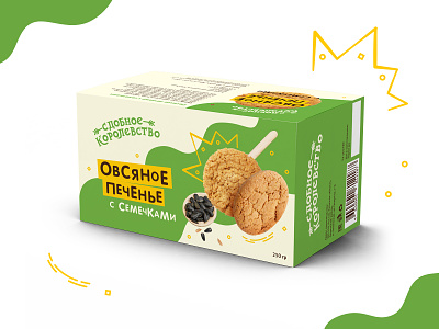 Packaging for oatmeal cookies