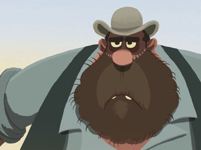 Bird of Prey1 animation cartoon comedy cowboys desert duel shootout short vulture western