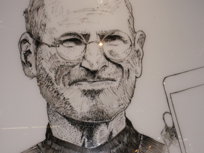Steve Jobs Whiteboard illustration sketch stevejobs whiteboard