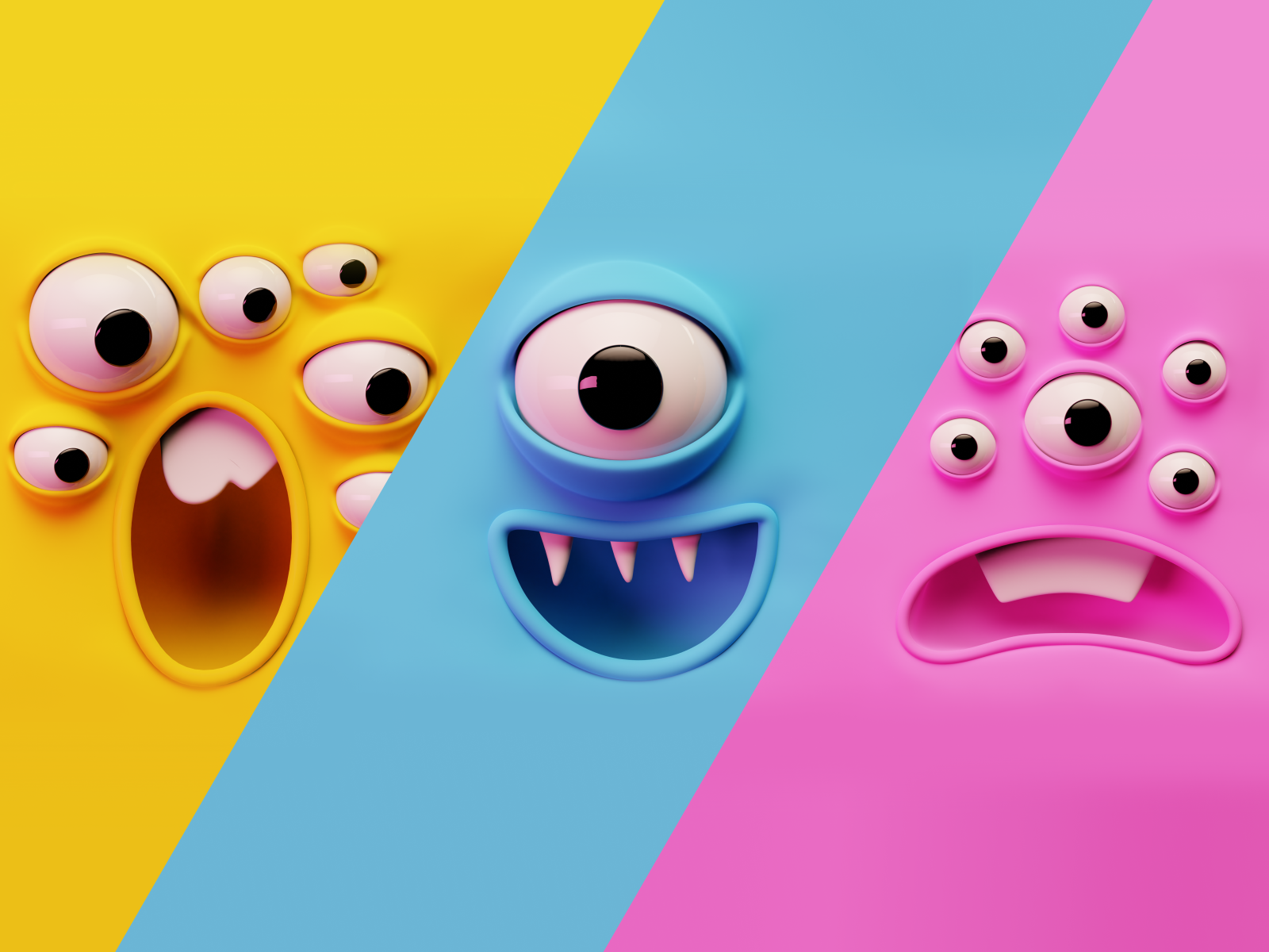 Monsterface Expression 3D Ver 2 by 300Mind Gaming for 300Mind on Dribbble