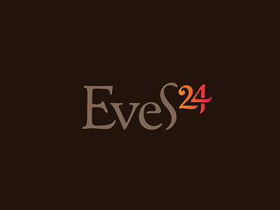 Eves 24 Jewellery - Identity Design beauty diamond eves. 24 girls gold jewellery library logo mumbai