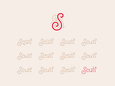 scuti - Gourmet Desserts & Chocolates - Branding