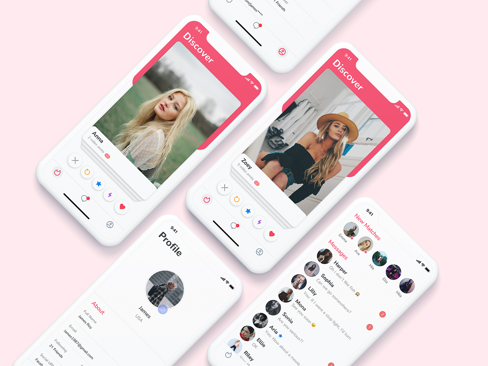 Dating App Concept- Mobile App by Weapplinse Technologies LLP on Dribbble