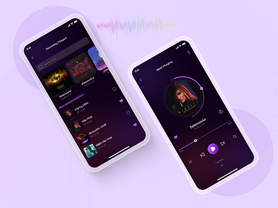 Music design figam mobileappdesign music app design ui uiux design ux