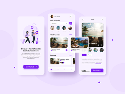 Travel App UI Design by Weapplinse Technologies LLP on Dribbble