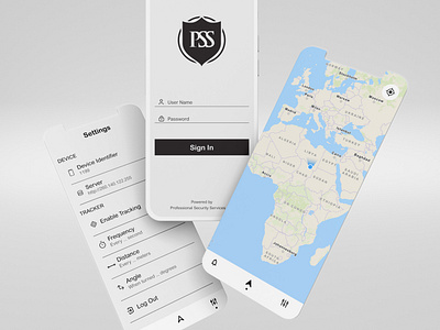 PSS - Tracker App UI