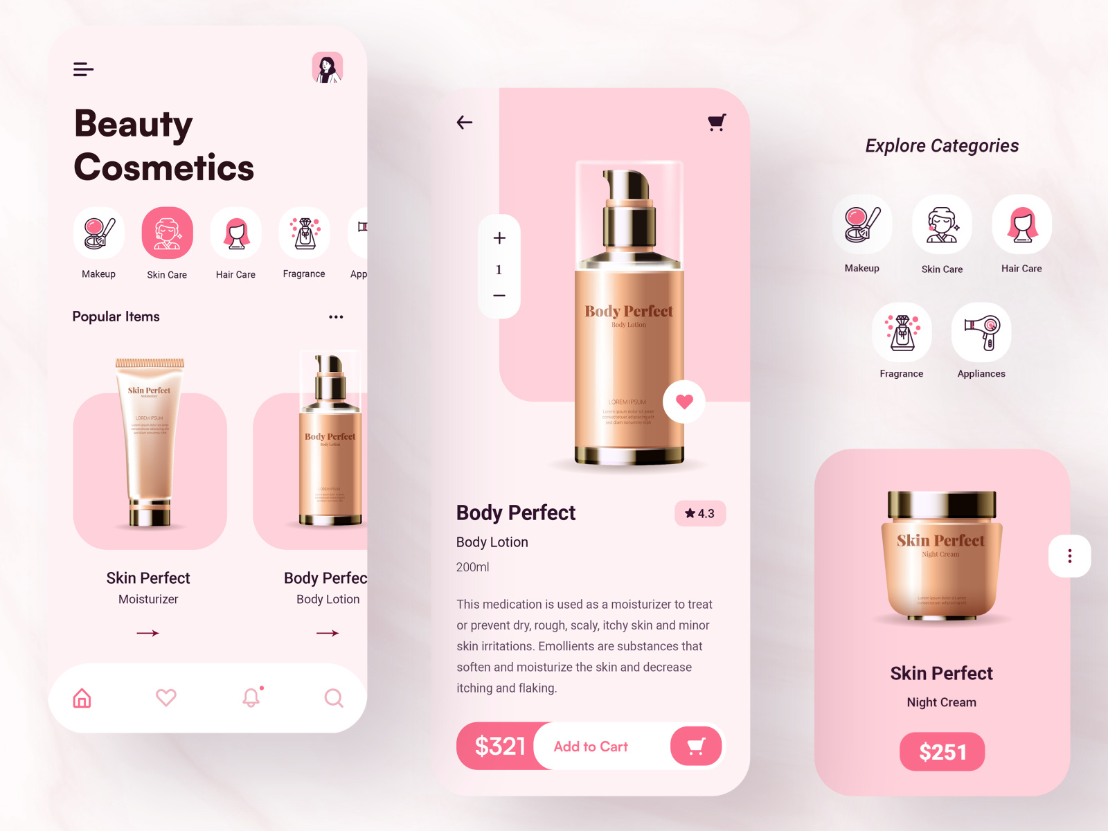 Beauty Cosmetics App by Weapplinse Technology on Dribbble