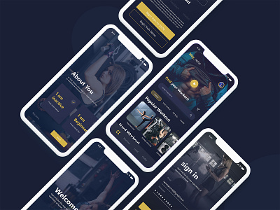 Workout App Design