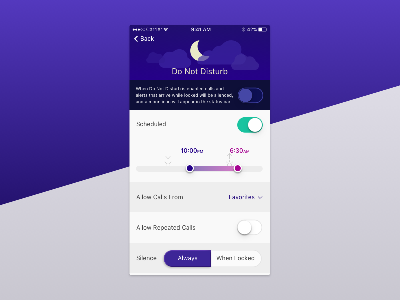 DailyUI - 007 - Settings settings 007 dailyui