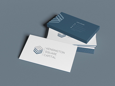 Kensington Square Capital branding graphic design logo visual identity web design