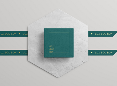 Lux Eco Box branding design graphic design logo packaging design visual identity