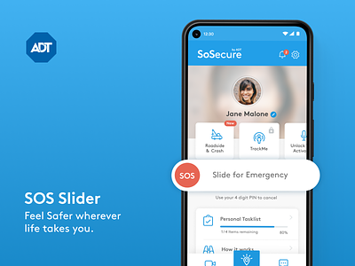 ADT SoSecure adt adt sosecure android design ios mobile nagarro personal security product product design product strategy security services sosecure strategy ui uiux ux