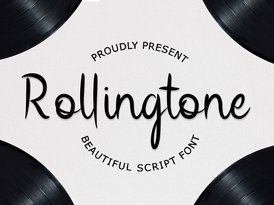 Rollingtone Beautiful Script Font