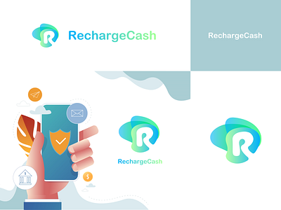 Recharge App Logo Design