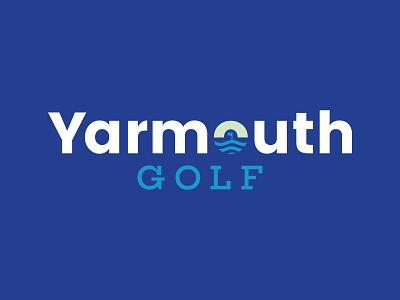 Yarmouth Golf Logo Design brand branding graphic design logo logo design