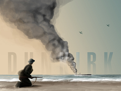 Dunkirk digital art dunkirk painting