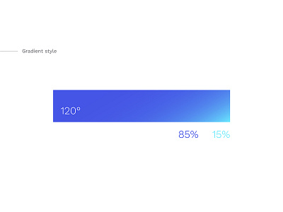 Visual identity for a management product WIP gradient identity minimalism visual