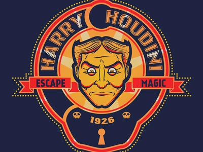 Houdini Poster harry harryhoudini houdini magic mystical poster