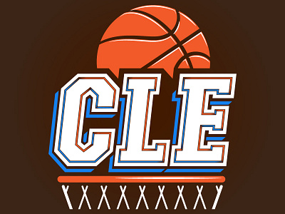 Cle Basketball by Jeff Kunze on Dribbble