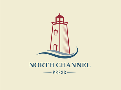North Channel Press author books branding canada design fresh water graphic design great lakes lighthouse logo manitoulin island marine nature nautical northern ontario press publishing shoreline writer
