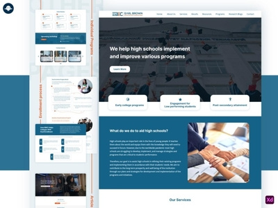 Earl Brown Education Consulting - UI/UX Design by Ali Moazzam Bilal on ...