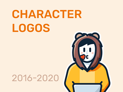 Character Logo Collections branding character collection cute flat logo logofolio logos logotype mascot