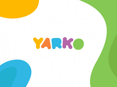 Yarko branding bright color colorful company creative design font icon logo logotype mark typography дизайн логотип