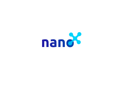 Nano X business company creative design font icon letter x lettering logo logotype mark nano technology typography логотип